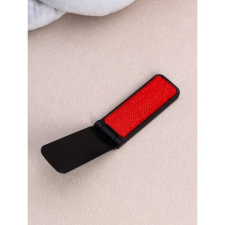 Folding clothing brush, 0.6 × 3.5 × 9.5 cm, black color-2