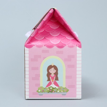 Gift folding box, packaging, “princess house”, 15 x 18 x 10 cm-2