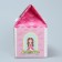 Gift folding box, packaging, “princess house”, 15 x 18 x 10 cm