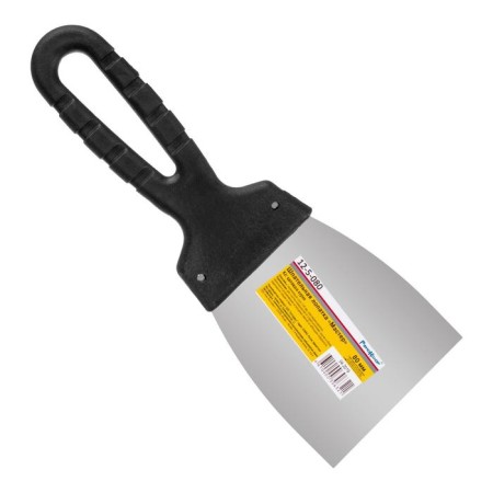Spatulas "Remocolor" 12-5-80, stainless steel, plastic handle, 80x100 mm-1