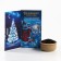 New Year! Black tea "Winter New Year's Fairy Tale" in a box, taste: winter cherry, 100 g.