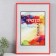 Photo frame plastic 30x45 cm, 6008-11/R, col. red