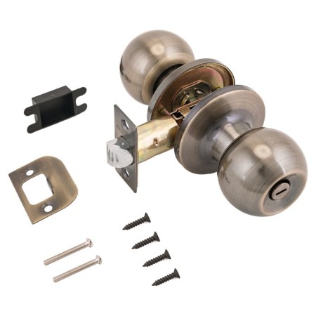Standard latch 607 bk AB, fix, bronze color