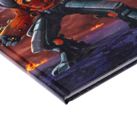 Diary for grades 1-4, "robot in space", solid cover 7BC, glossy lamination, 48 sheets-2