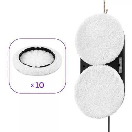 Robot Window Robi Kitfort KT-5188, 80 W, 5.5 min/m2, from the battery, white-2