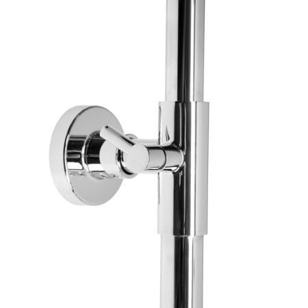 Shower system Accoona A8321, with a tropical shower, zinc, chrome-5