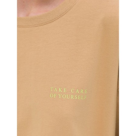 Female T -shirt, size s, sandy color-2