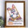 Photo frame plastic 30x40 cm aged gold (1066)