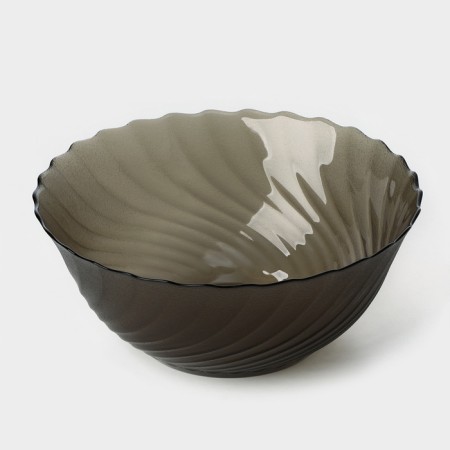 Glass salad "Ocean Eclips", 2.3 l, d = 24 cm-1