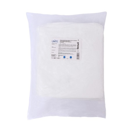 Surgical robe with sleeves on an elastic band - 20 g/m2, size: xxl, 110x140cm, white