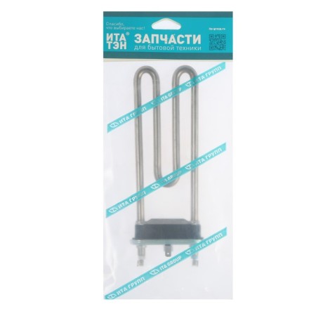 Ten for the washing machine "Itaten" R15+, M130, K2, 1.9 kW, line, l = 185 mm-2