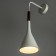 Bra "Trinik" E27 40W white 10x10x35-135cm