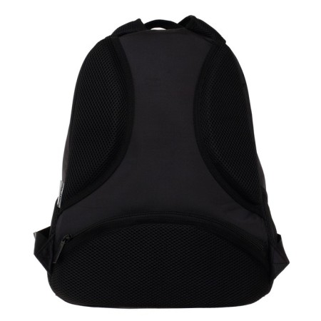 School backpack 42 x 30 x 20 cm, ergonomic back, Hatber Sreet, Hard Bro, Black/Yellow NRK_78119-4