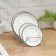 Sushilka for plates for 7 objects of the share, 28 × 14 × 13 cm, chrome color color