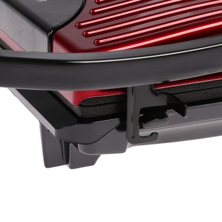 Sandwich KitFort KT-1609 Panini Maker, 640 W, anti-stick coating, red/black-2