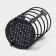 Drywall for cutlery shares, 11 × 11 × 16 cm, black color