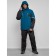 Ski costume male winter, size 50, blue color