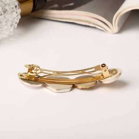 Hair hairpin "Nicoletta" sophistication, 7 cm-1