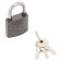 The castle of the hinged "gait" VS1Ch-340 KA with one secrecy d = 5 mm, polymer