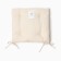 Sidushka Ethel "ECO", Milk color, 42x42 cm, 70% HL, 30% flax, 190 g/m2