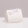 Folding box for sweets, cakes with tape, white, 6 x 6 x 4 cm