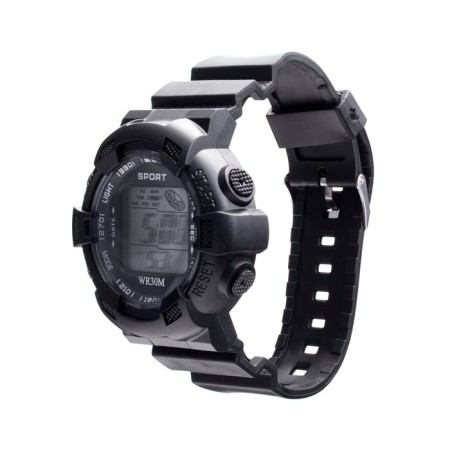 Watch is electronic, waterproof, D-4.5 cm-1