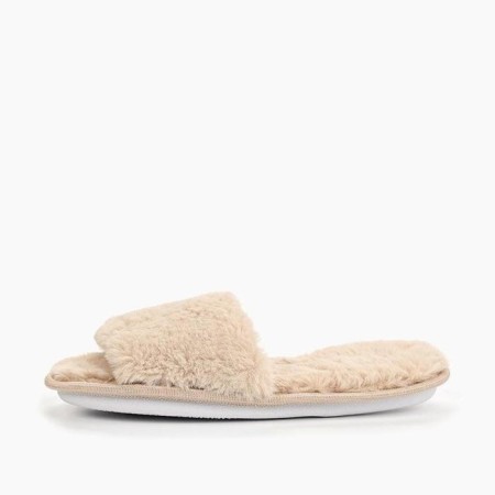 Slippers No. 4 women, size 37, beige color-4