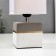 HELP lamp 16376/1 E27 40W white-gray 16x16x29 cm Risalux