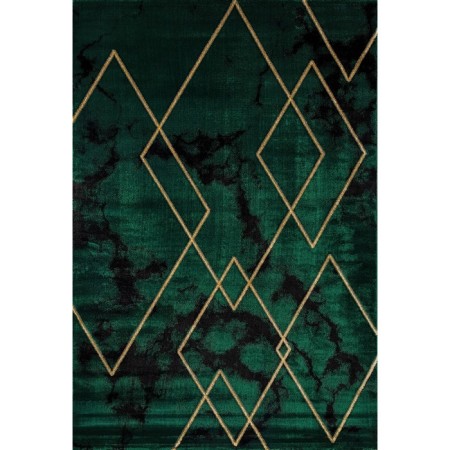Rectangular carpet Karmen Hali Omega, size 300x400 cm, color Green/Green