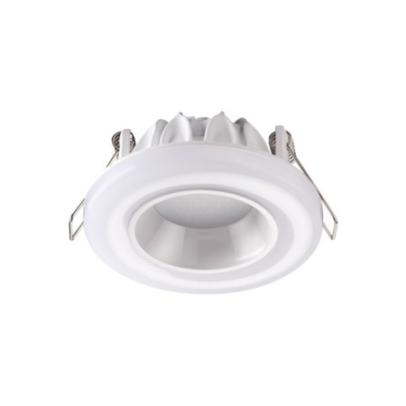 Lamp built -in Novotech. Joia, 6W, LED, 50x90x90 mm, white color