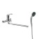 Accoona A7152 bath mixer, one -leaf, pour 300 mm, with a shower set, chrome