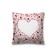 Pillowess decorative "Heart of flowers", on a zipper, size 45x45 cm