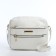 Bag Cross-Bodi with a zipper, white color