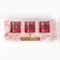 New Year. New Year's gel candles “dream” 3 pcs, pink, 2.5 x2.5 x 2.5 cm