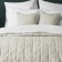 Jerry set: cover 160 x 220 cm, pillowcase 40 x 40 cm - 2 pcs, cream color