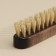 Brush for a beard, lacquer block, boar bristles, 15.5 × 2.8 × 4.1 cm