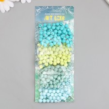 A set of beads for creativity plastic 
