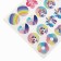 Clips Stickers "Cute Princess" Children, 12 pcs
