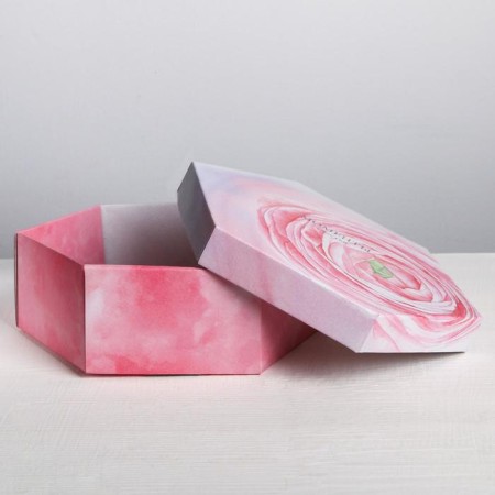 Gift folding box, packaging, “moments of happiness”, 26 x 22.5 x 8 cm-4