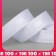 The tape is decorative, repression/satin, 25 mm, 18 ± 1 m, white color No. 001