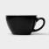 Coffee steam porcelain Magistro Coffee Time, 2 objects: a cup 300 ml, a saucer d = 15.5 cm, black color