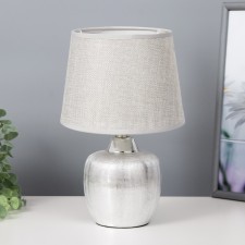 Board lamp 16419/1SL E14 40W silver 17.5x17.5x28 cm Risalux