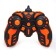 Radio-controlled car-controlled machine "Strokach", light, works on the battery, color orange color