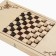 Backgammon "bolt" wooden board 50 x 50 cm, with a field for playing checkers