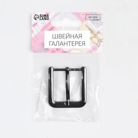 A belt buckle, 4 × 4.4 cm, 30 mm, black nickel color-6