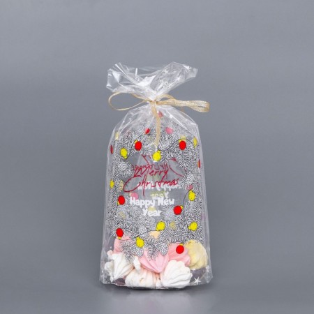 Package Packing BOPP, with a bottom fold, "Wreath" 20*35 cm-1