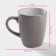 Mug ceramic shade "Dyma", 360 ml, brown color