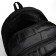 Youth backpack from textiles, 2 departments, 4 pockets, black color