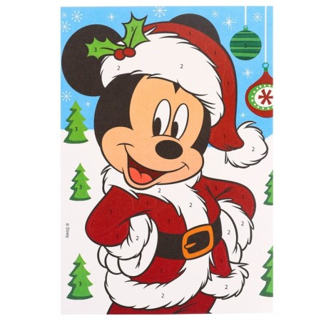 Application by foil "New Year" 23x15 cm, Mickey Mouse-1