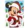 Application by foil "New Year" 23x15 cm, Mickey Mouse